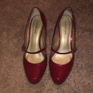 Kelly & Katie Red Dorothy Heels